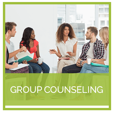 Group counseling is a great way to help people with mental illness.